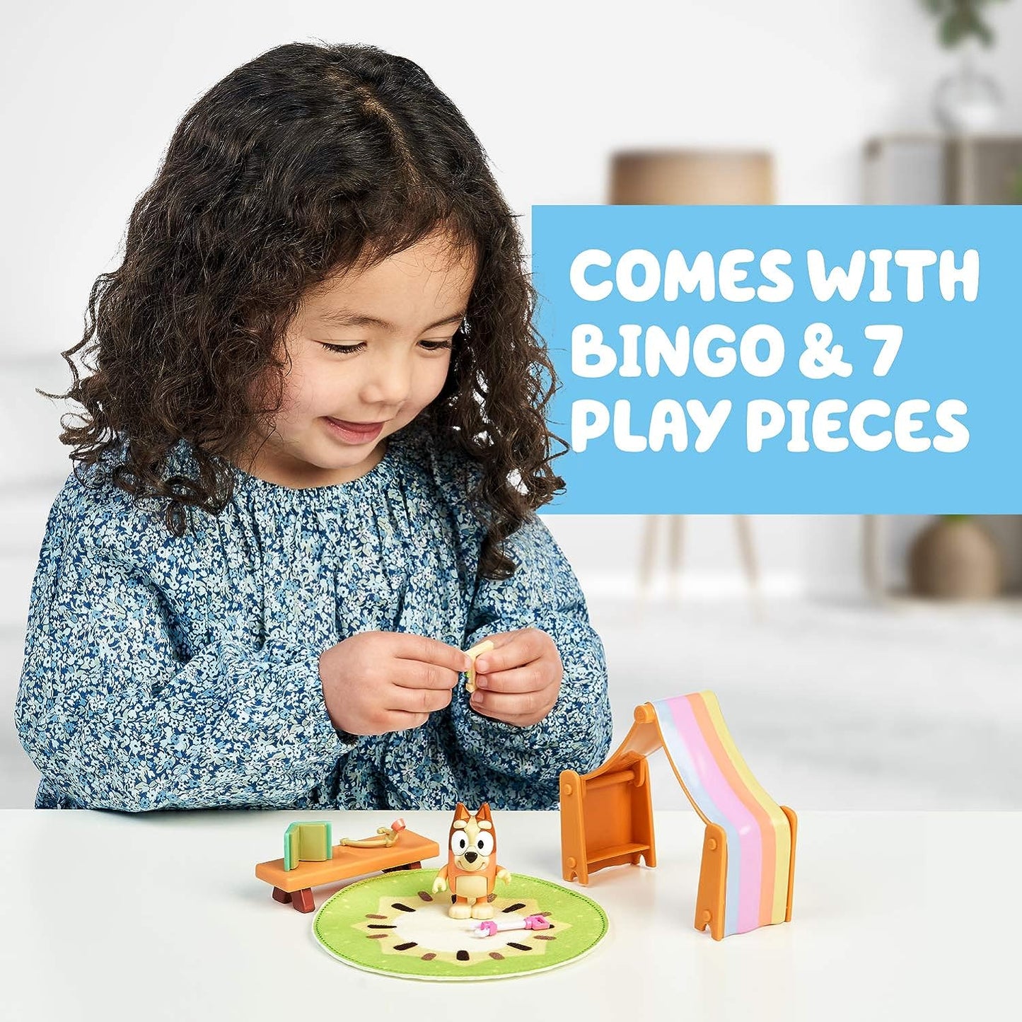 Bluey Bingo's Playroom Mini Playset