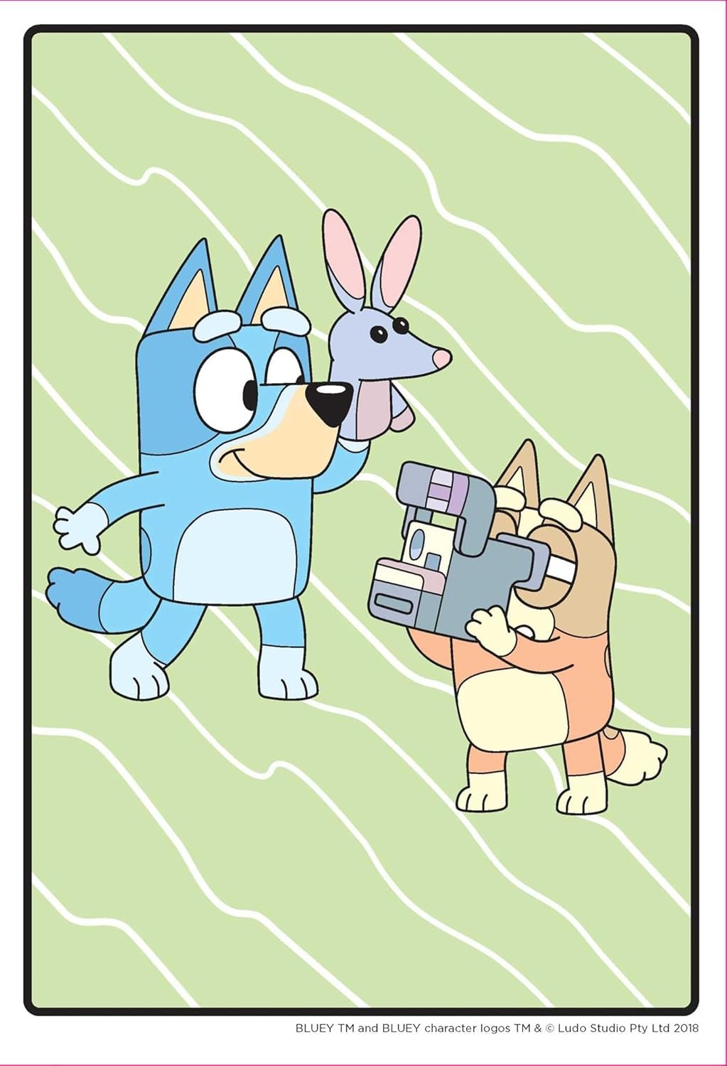 Bluey Colortivity- My First Painting