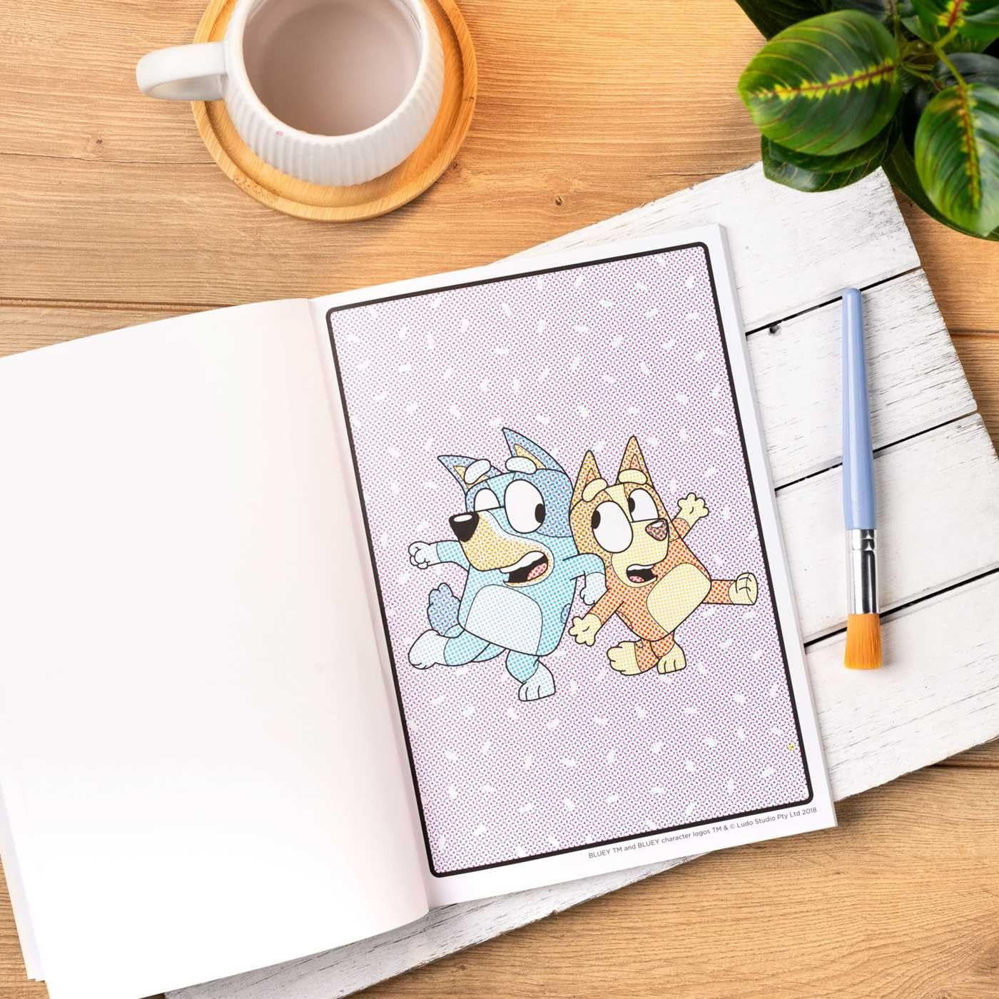 Bluey Colortivity- My First Painting