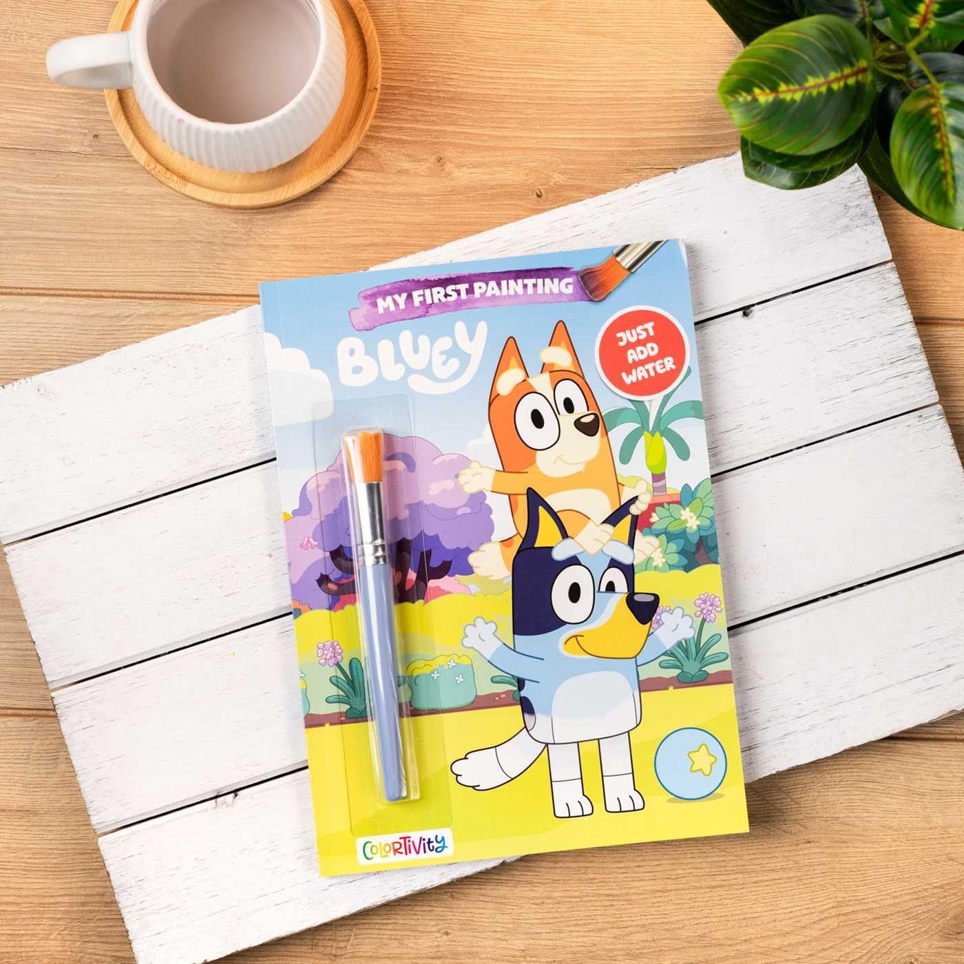 Bluey Colortivity- My First Painting