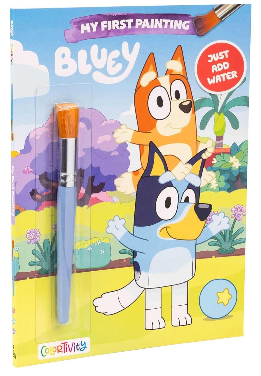 Bluey Colortivity- My First Painting