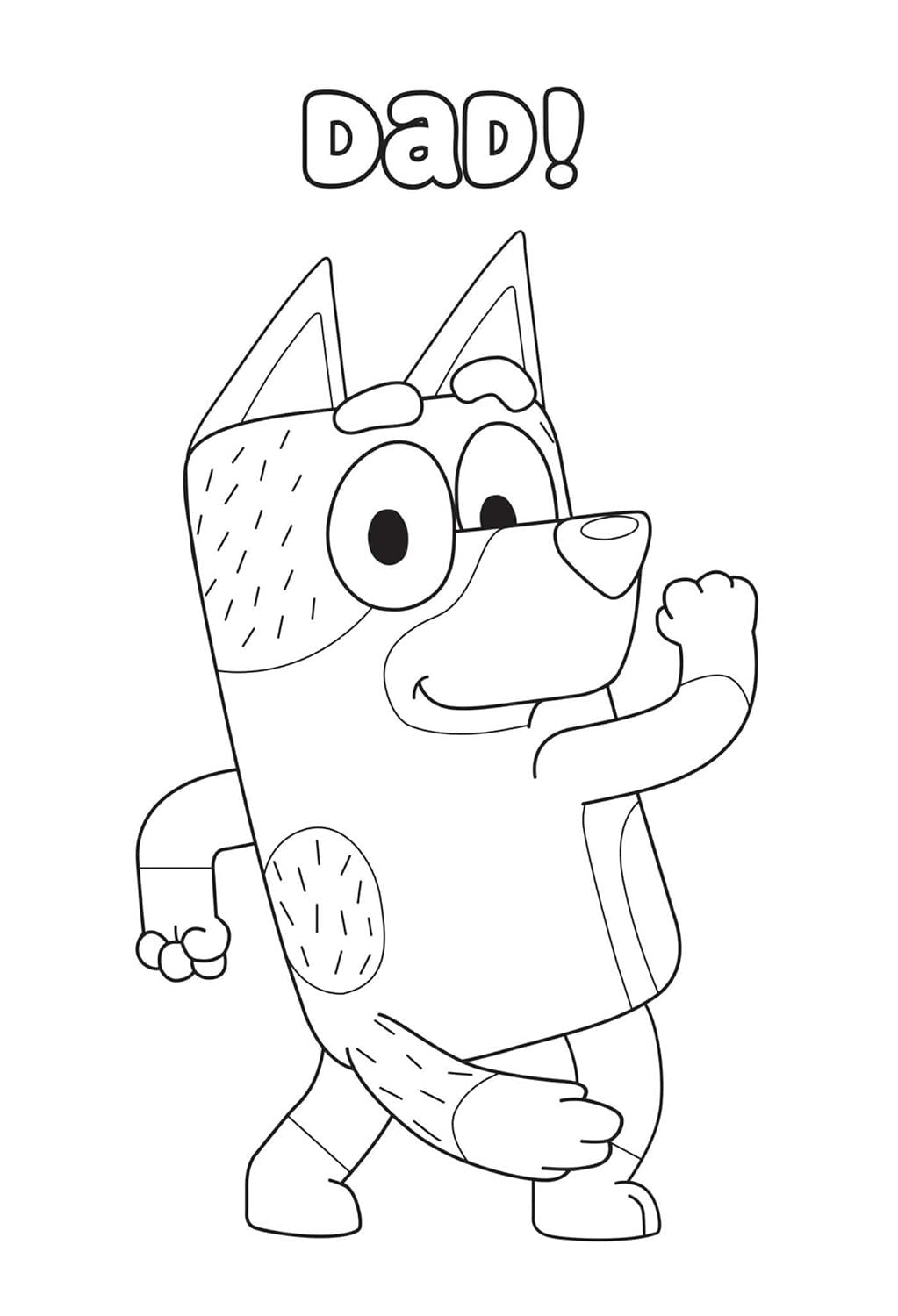 Bluey Colortivity: Paint Party!