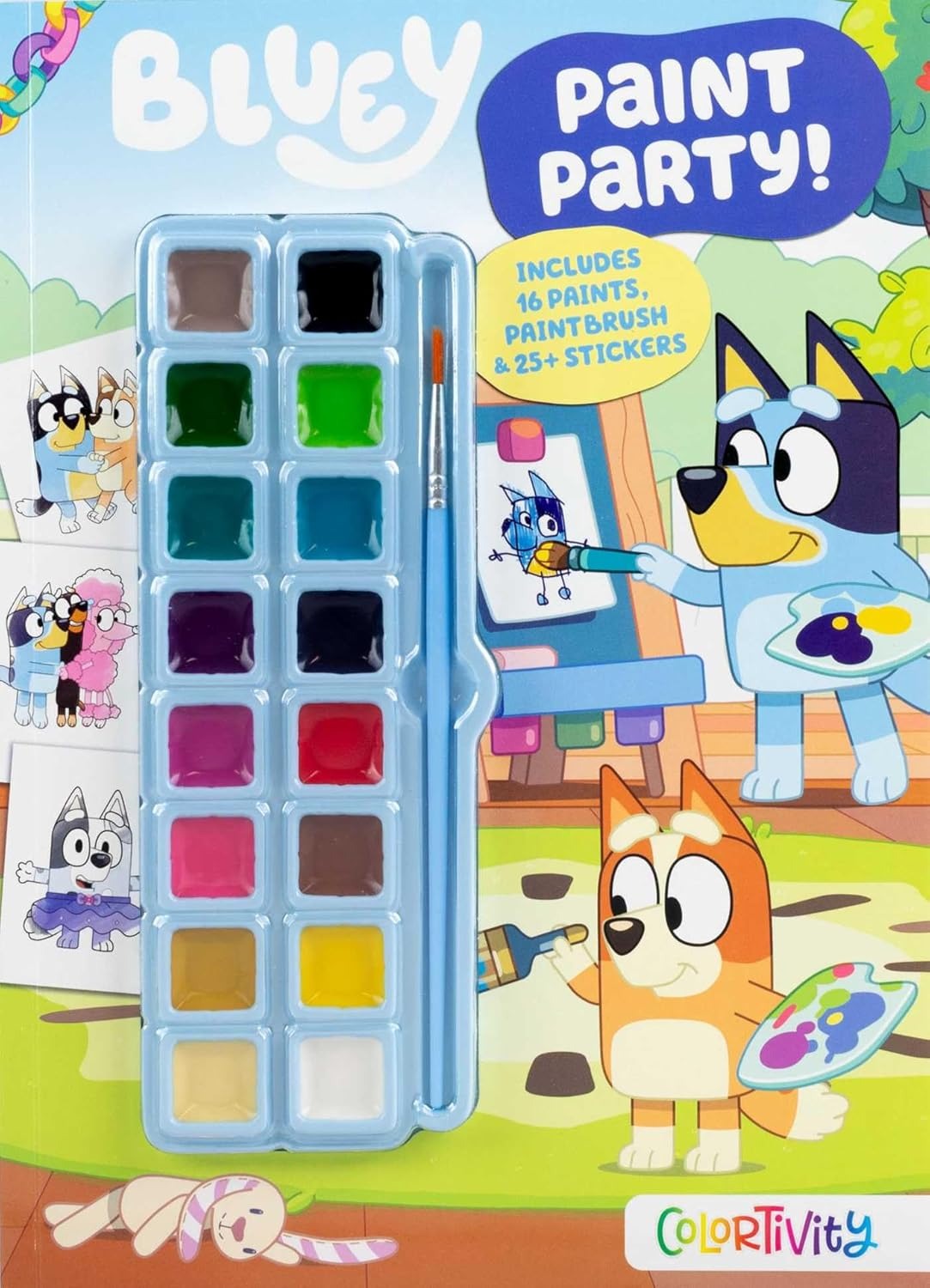 Bluey Colortivity: Paint Party!