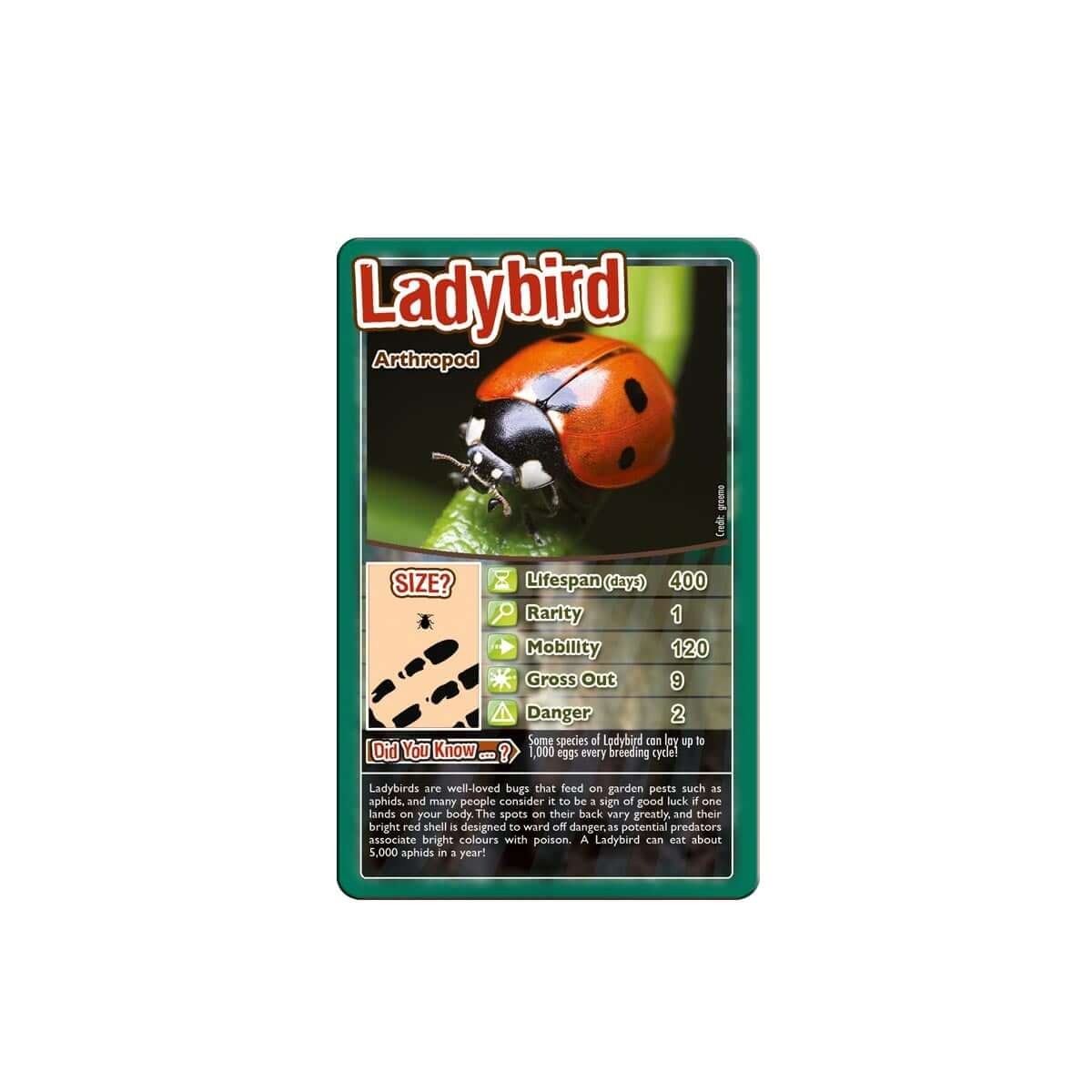 Top Trumps Bugs Top Trumps Card Game