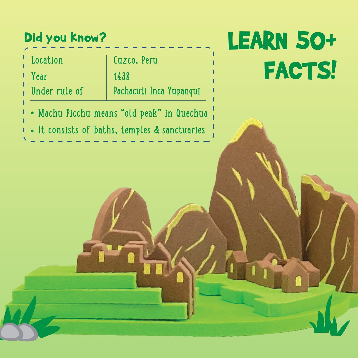 World Monuments Building Set – Learn History & Geography