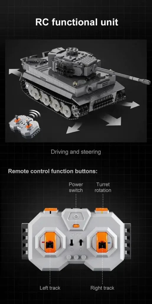 CaDA Tiger Tank C61071W 1:35