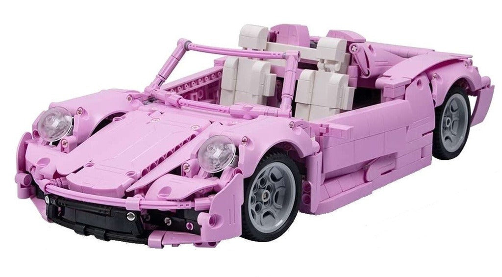 CaDA Pink Holiday Sports Car C61029W 1:12