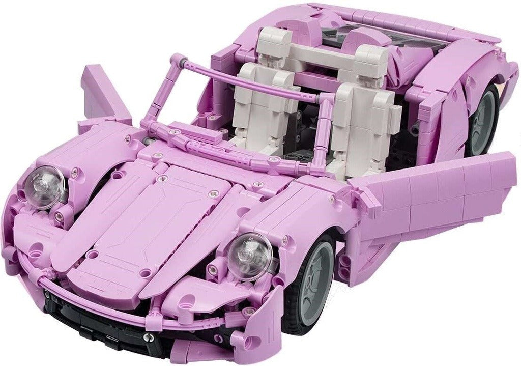 CaDA Pink Holiday Sports Car C61029W 1:12