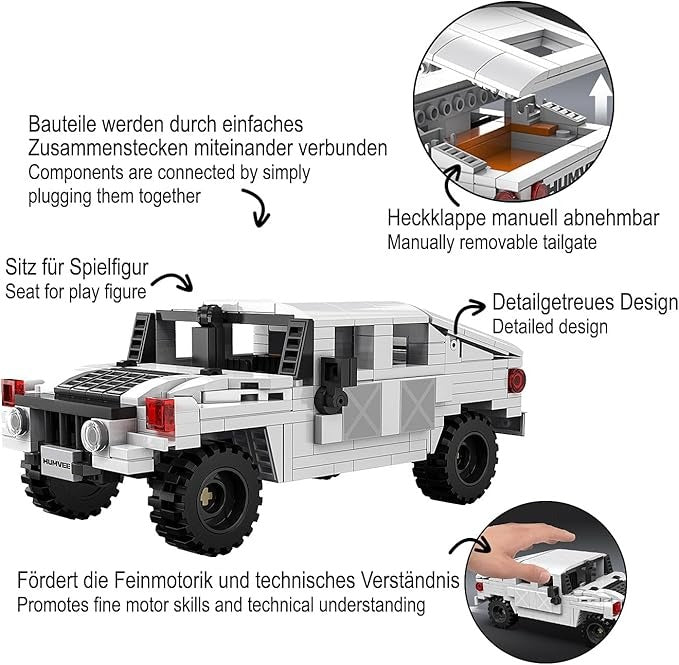 CaDA Humvee 1:24 C55022W