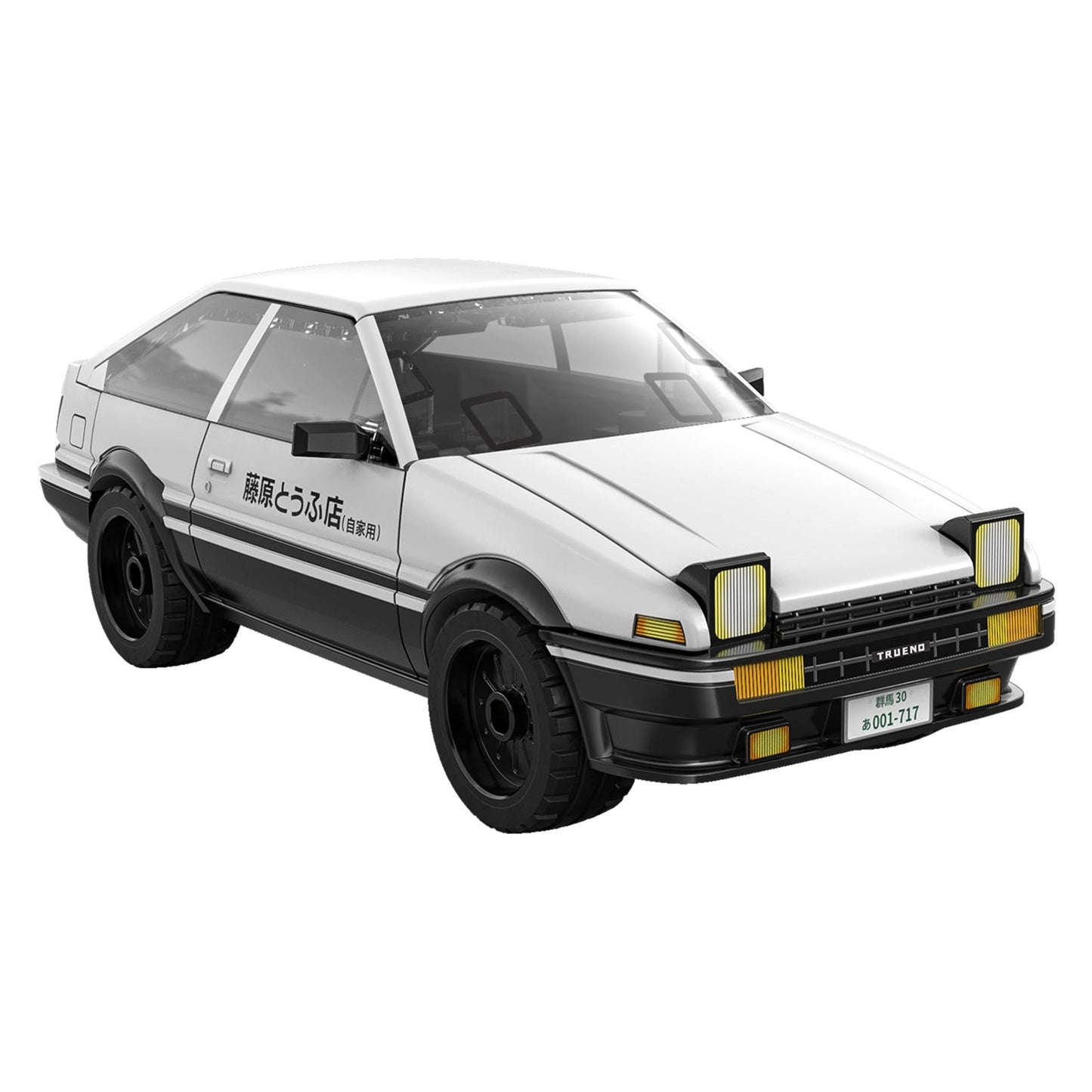 CaDA 頭文字D 1:35 トヨタ トレノ AE86 C55018W 