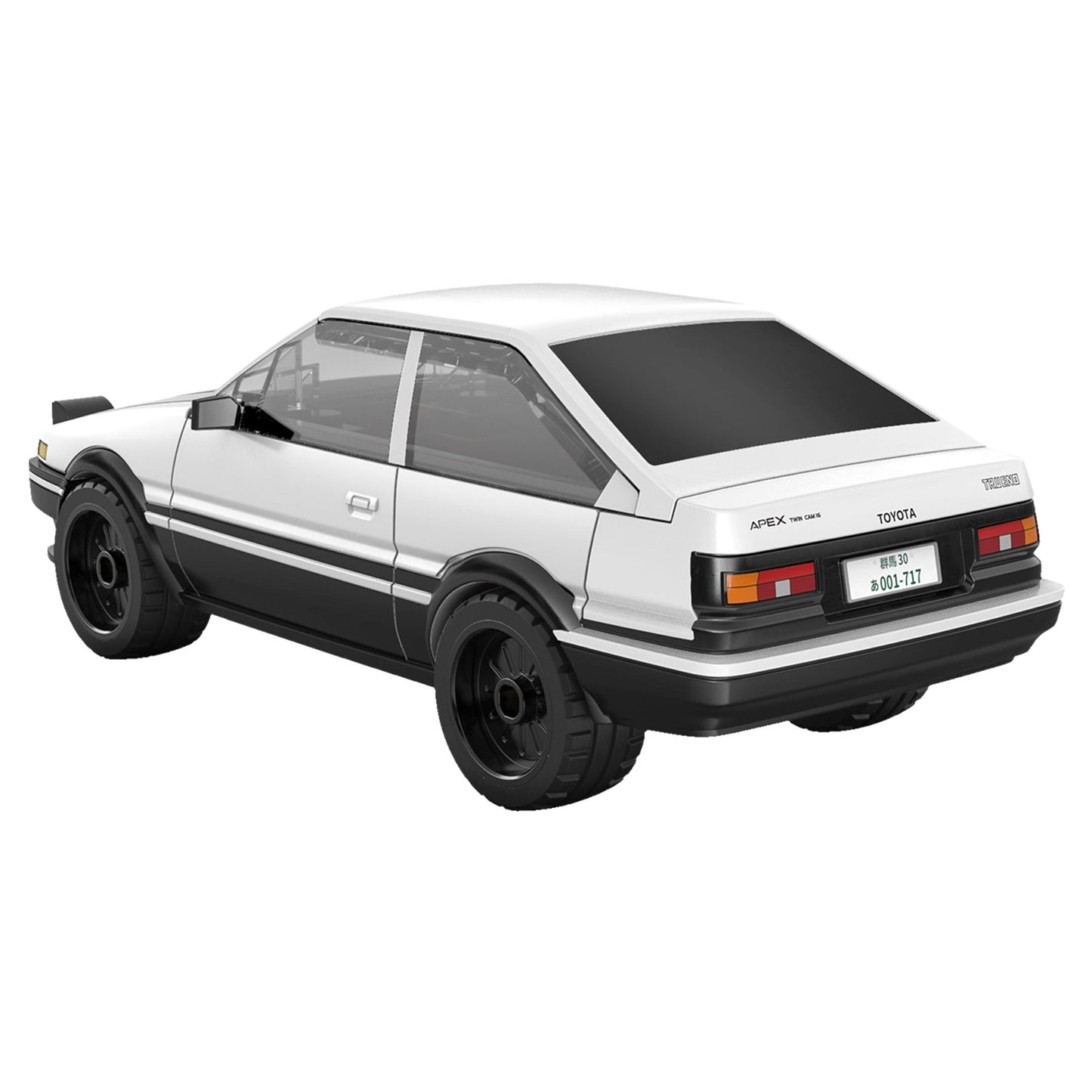 CaDA 頭文字D 1:35 トヨタ トレノ AE86 C55018W 