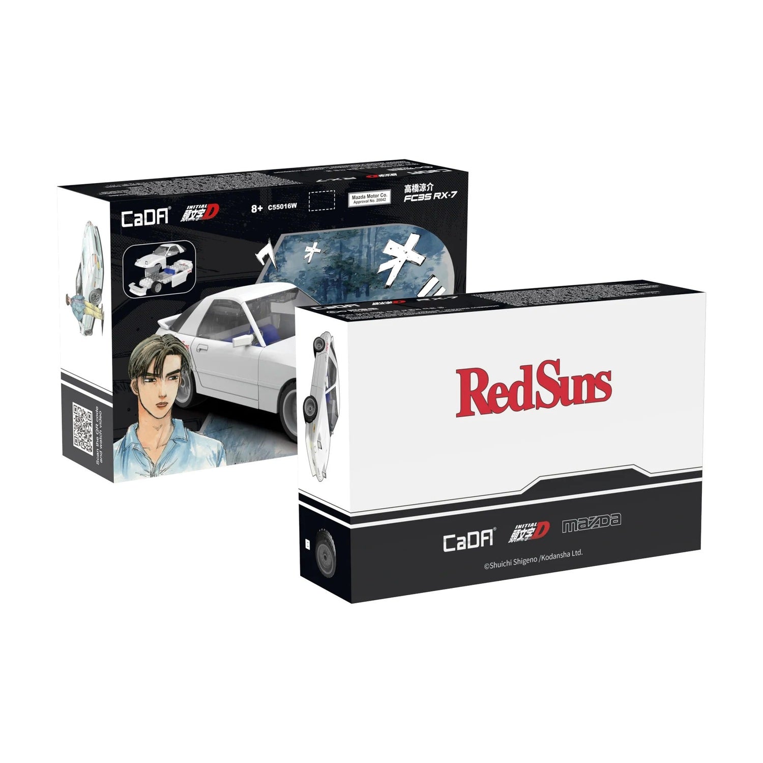 Cada Initial D 1:35 Mazda Rx-7 Fc3S C55016W