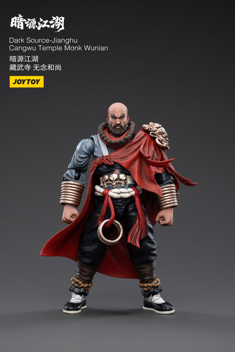 Joytoy Dark Source Cangwu Temple Monk Wunian