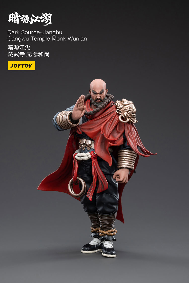 Joytoy Dark Source Cangwu Temple Monk Wunian