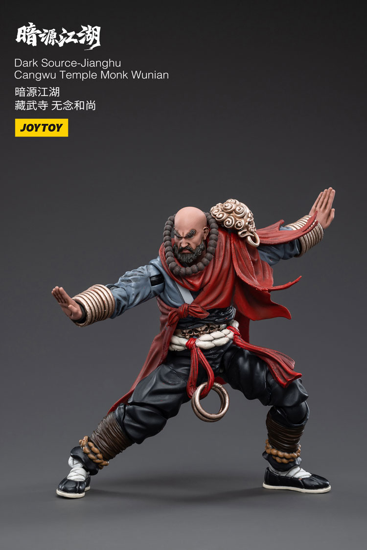 Joytoy Dark Source Cangwu Temple Monk Wunian