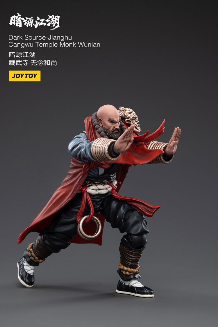 Joytoy Dark Source Cangwu Temple Monk Wunian