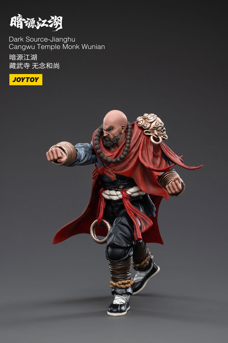 Joytoy Dark Source Cangwu Temple Monk Wunian