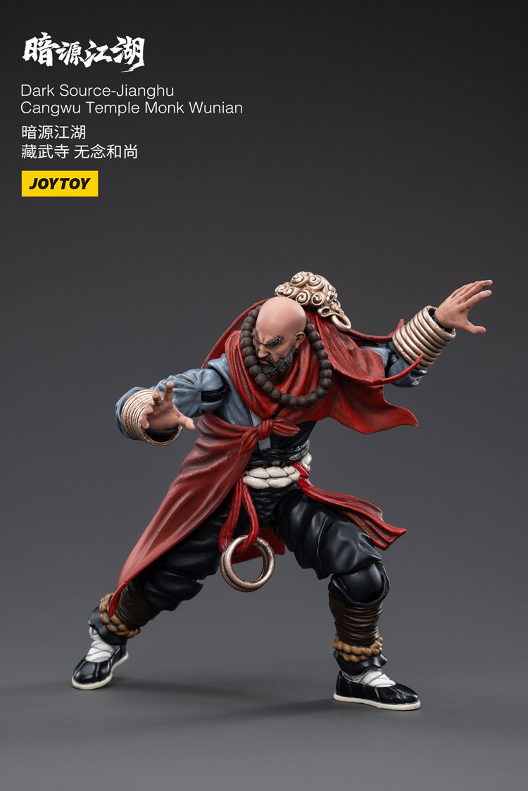 Joytoy Dark Source Cangwu Temple Monk Wunian