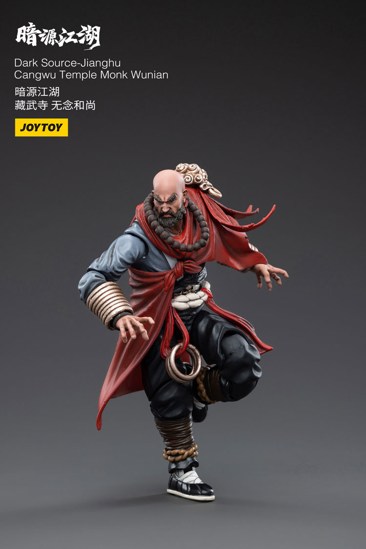 Joytoy Dark Source Cangwu Temple Monk Wunian