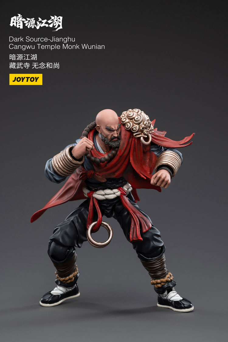 Joytoy Dark Source Cangwu Temple Monk Wunian