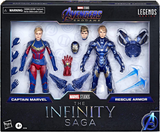 Marvel Legends Series The Infinity Saga Captain And Rescue Armor 2-Pack