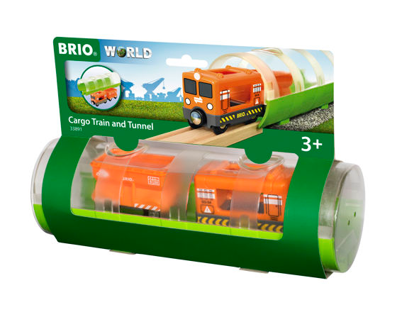 Brio Cargo Train & Tunnel Brio