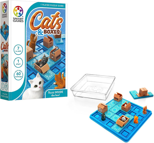 SmartGames - Cats & Boxes Travel Game