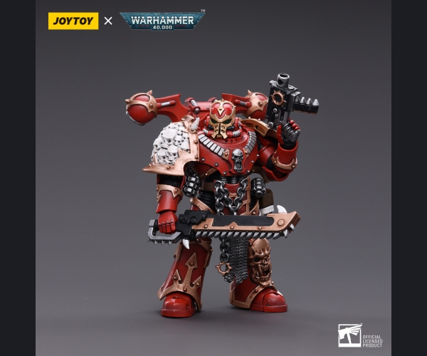 Joytoy Warhammer 40K Chaos Space Marines Crimson Slaughter Brother Maganar Warhammer