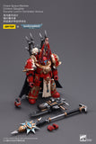 JOYTOY Warhammer 40K Chaos Space Marines Crimson Slaughter Sorcerer Lord in Terminator Armour JT6816