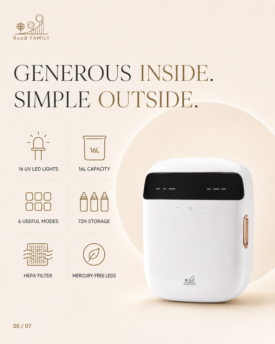 Baby UV Sterilizer Box