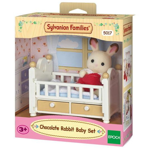 Sylvanian Families Chocolate Rabbit Baby Set