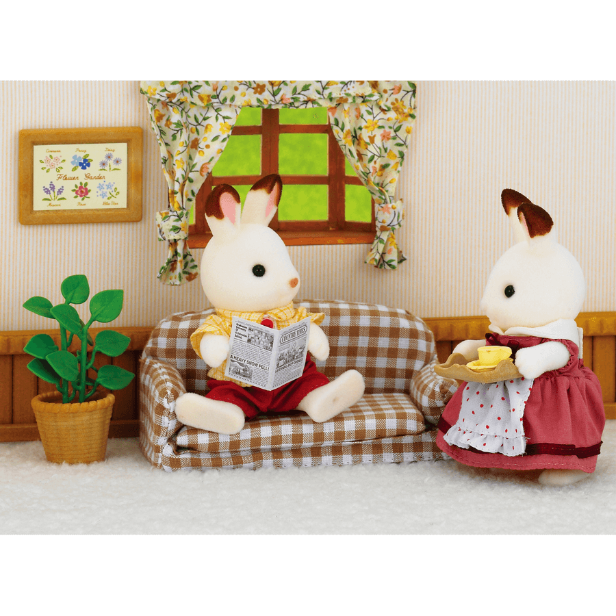 Sylvanian Families Chocolate Rabbit Father Set