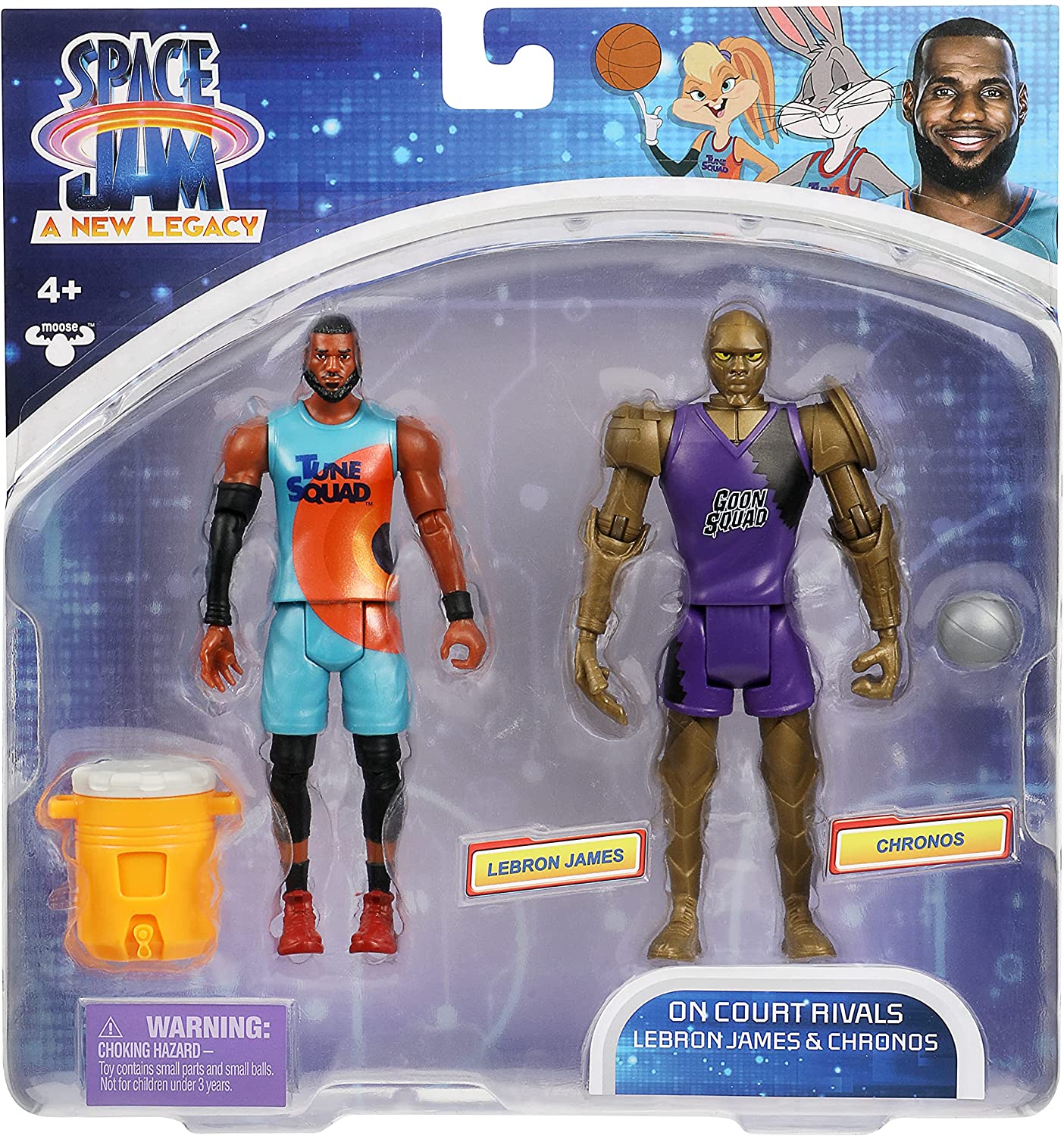 Space Jam A New Legacy Buddy Figure 2 Pack- Lebron & Chronos