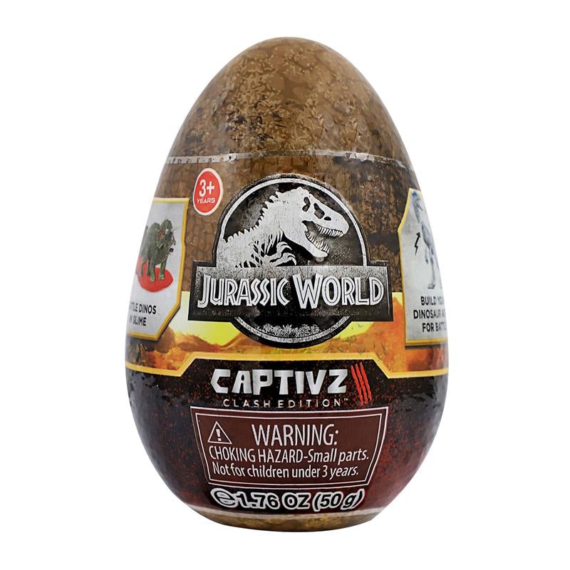 Jurassic World Dominion Captivz Dino Surprise Egg and MEGA Egg Surprise