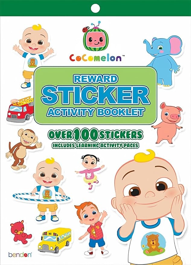 CoComelon Rewards Sticker Booklet Pad - TOYSTER – Toyster Singapore