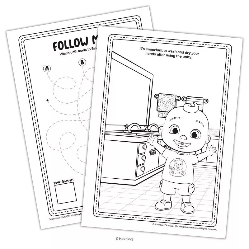 CoComelon Ultimate Potty Time Activity Book