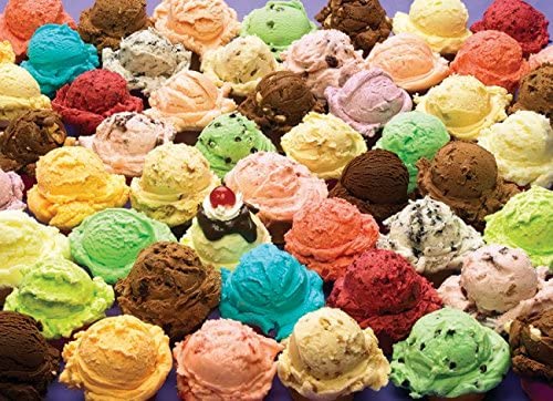 Cobble Hill Ice Cream Please Modular 500 Piece Jigsaw Puzzle