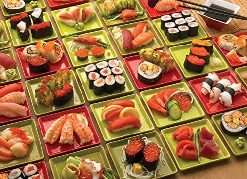 Cobble Hill Sushi Modular 1000 Piece Jigsaw Puzzle