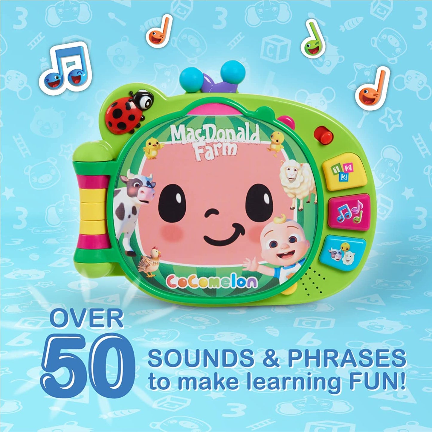 Cocomelon Learning Book Reading Toys