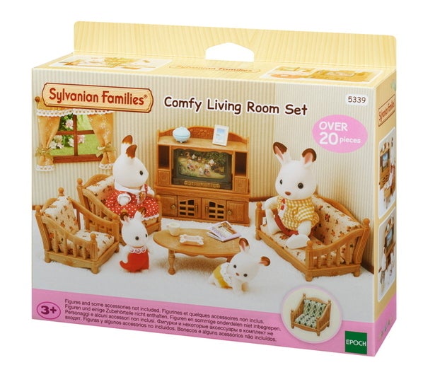 Sylvanian Families Comfy Living Room Set - Free Gift