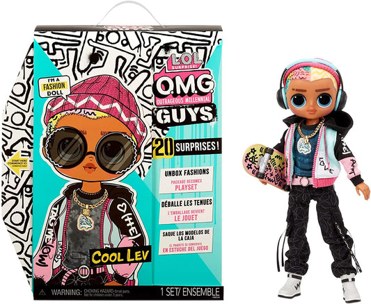 Surprise! O.m.g. Guy Cool Lev Fashion Doll L.o.l.