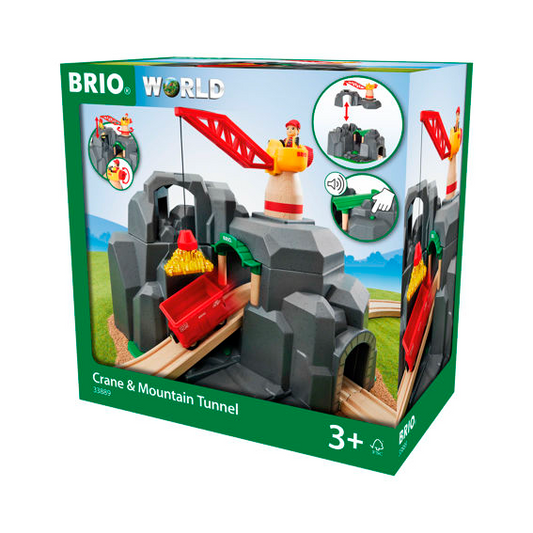 Brio Crane & Mountain Tunnel Brio