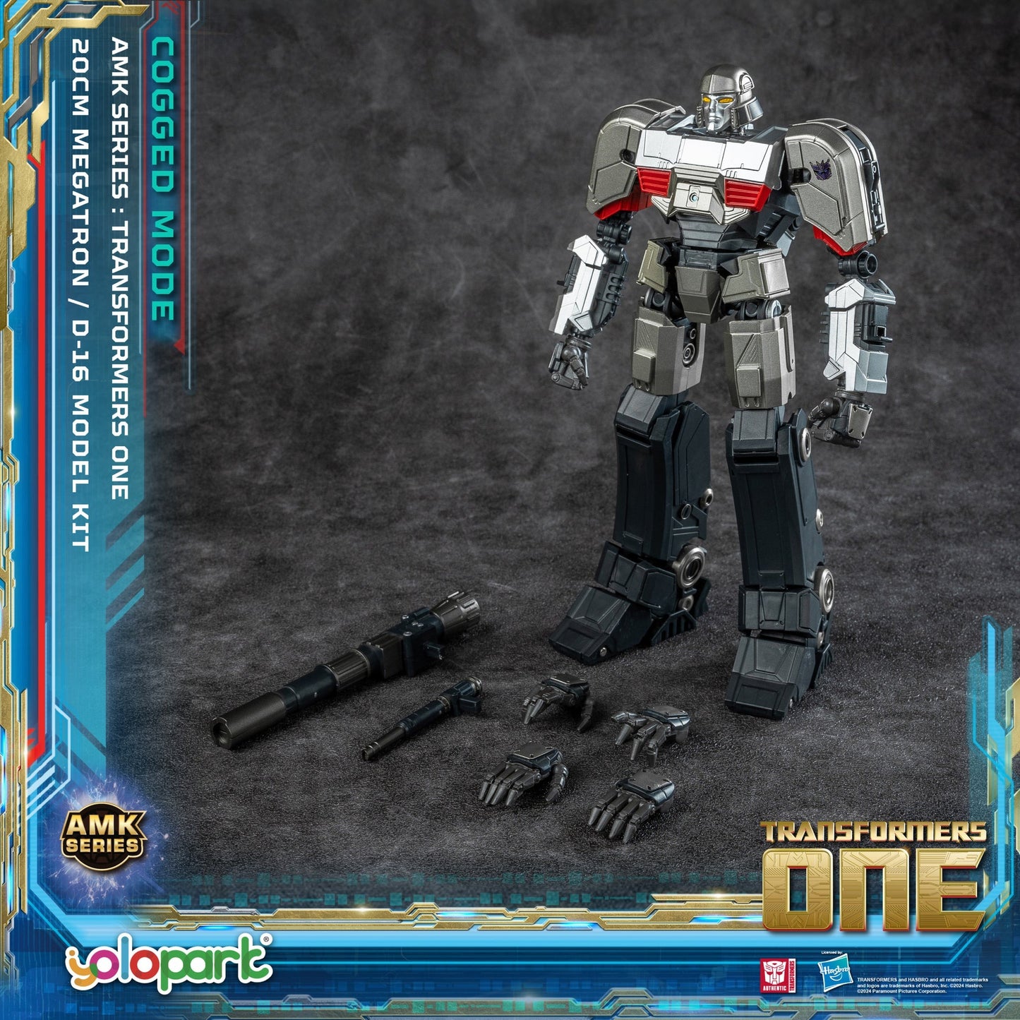 Transformers One AMK Series 20cm Megatron D-16 Model Kit