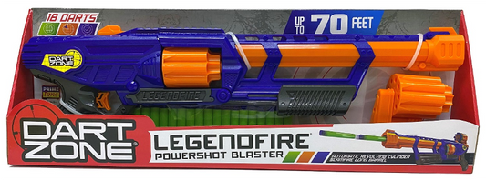 Dart Zone Legendfire Powershot Blaster