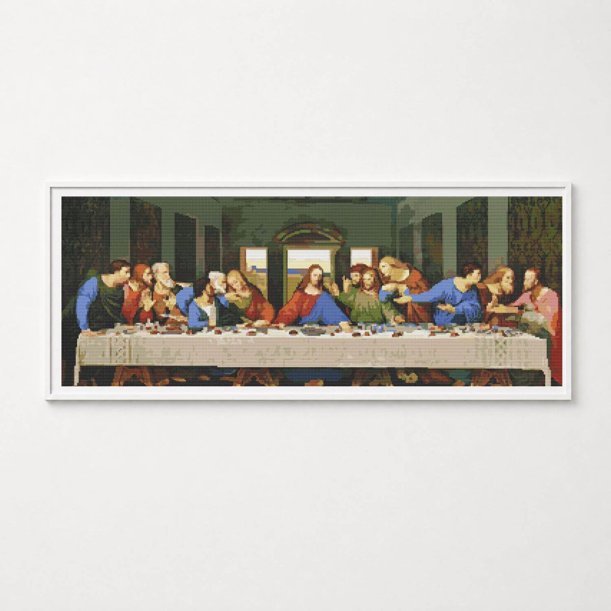 The Last Supper Cross Stitch Kit