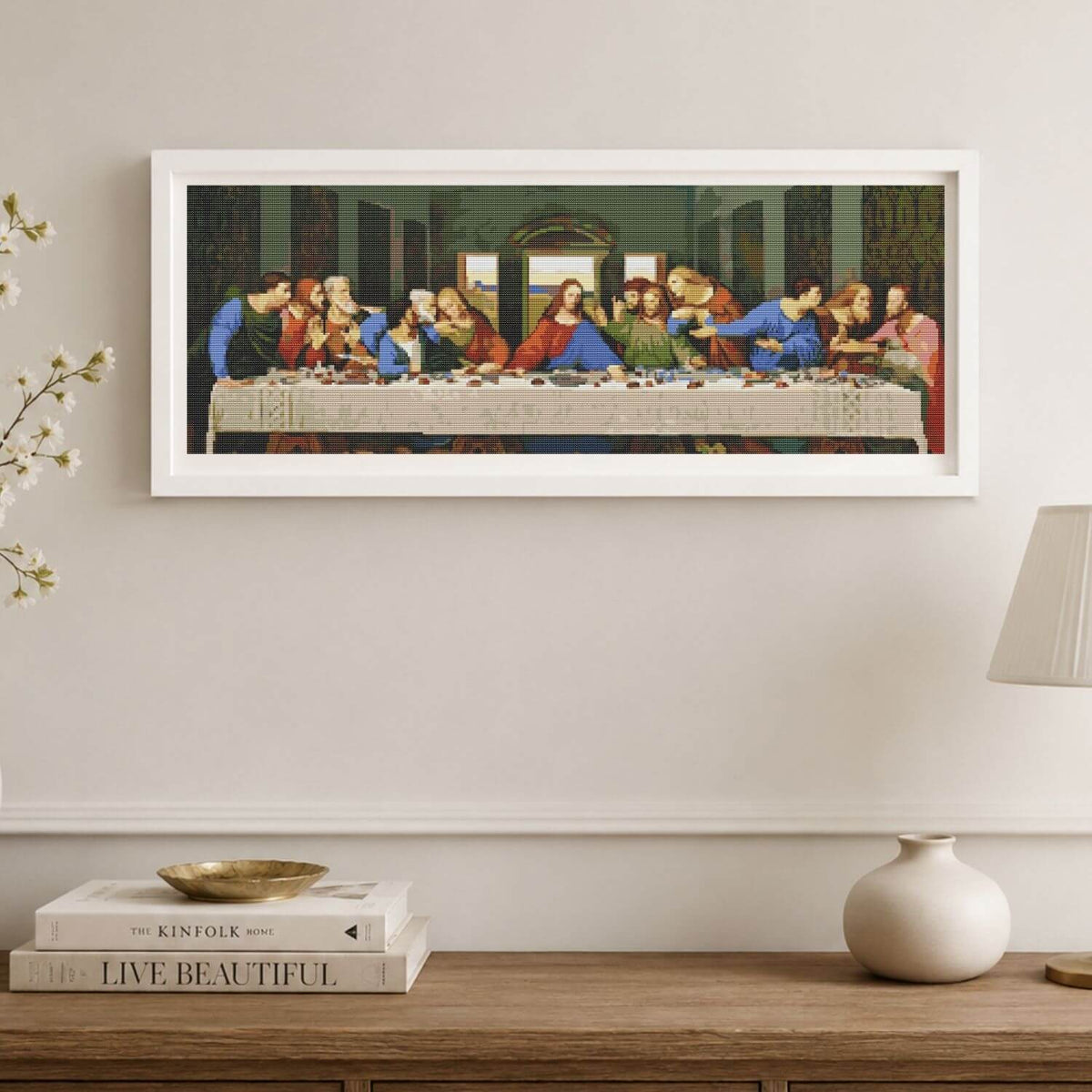 The Last Supper Cross Stitch Kit