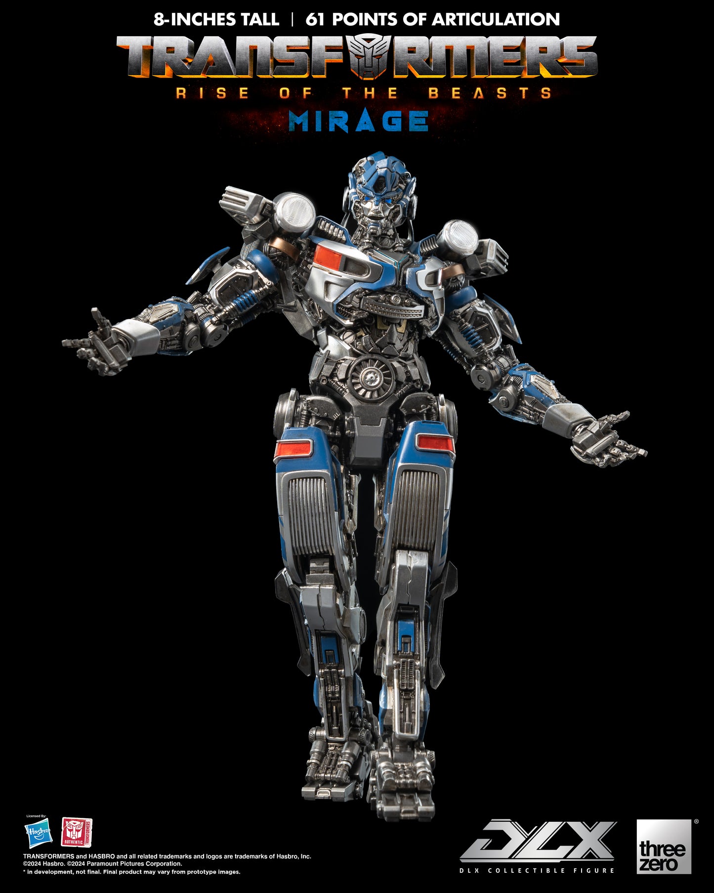 Pre-Order Threezero Transformers: Rise of the Beasts DLX Mirage