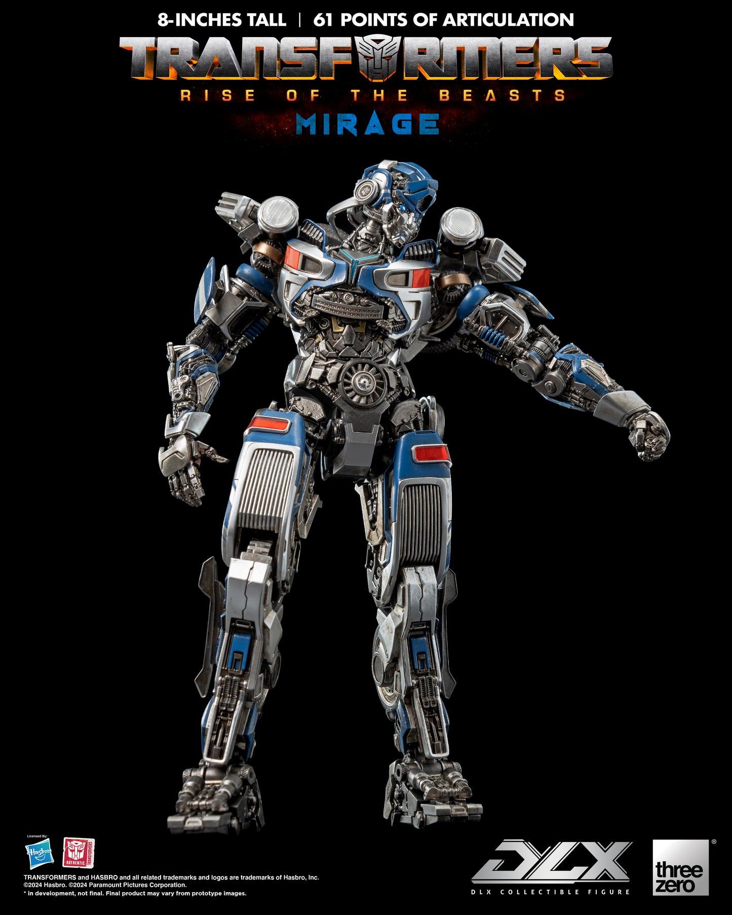 Pre-Order Threezero Transformers: Rise of the Beasts DLX Mirage