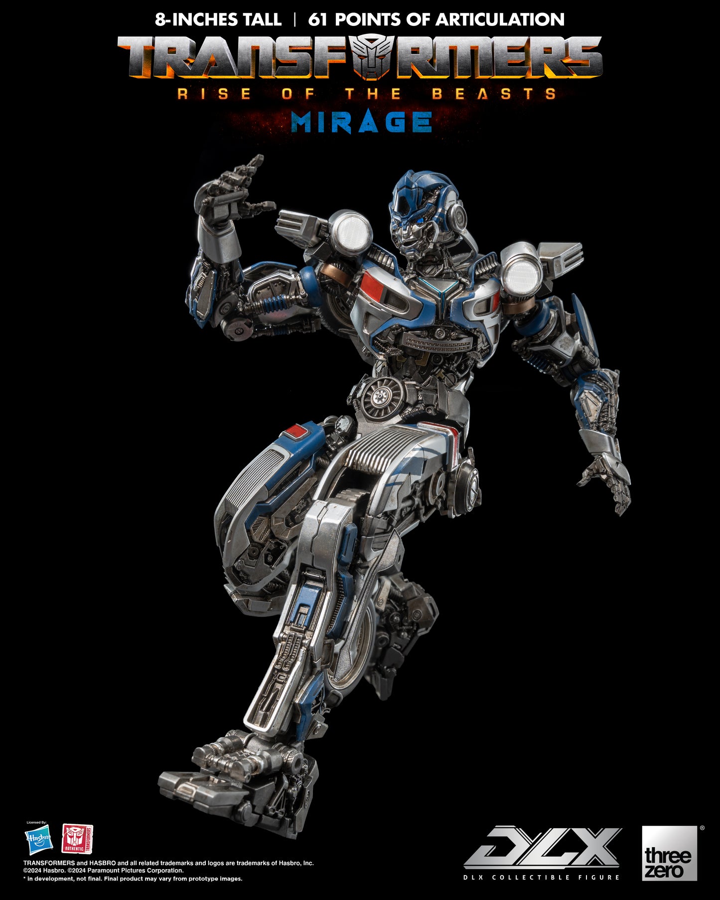 Pre-Order Threezero Transformers: Rise of the Beasts DLX Mirage