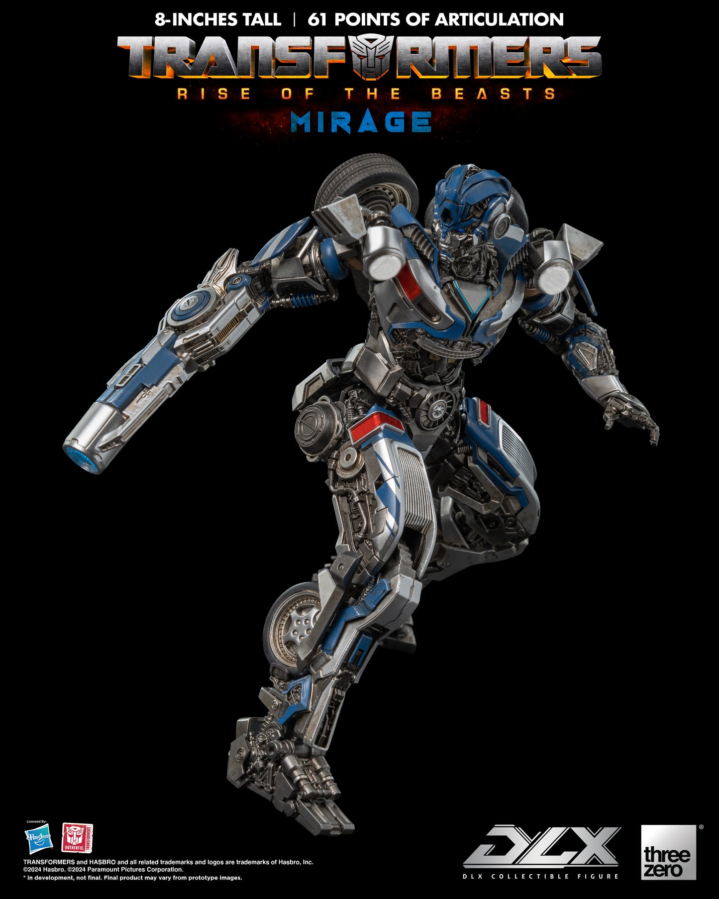 Pre-Order Threezero Transformers: Rise of the Beasts DLX Mirage